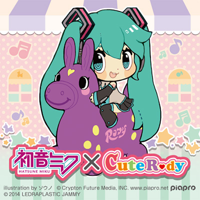 「初音ミク×CuteRody」Tシャツが登場！