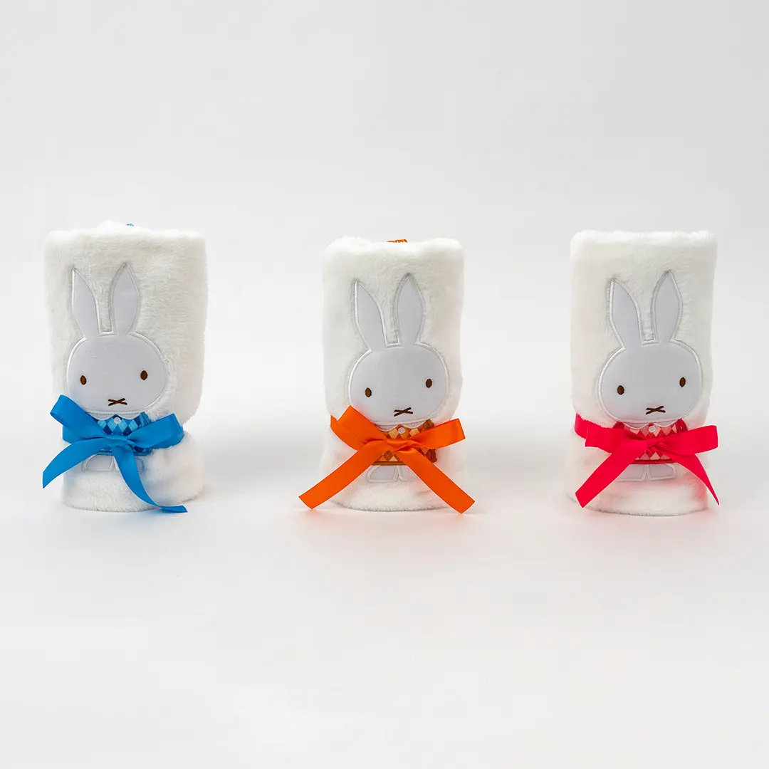 ミッフィー アップリケブランケット ピンクアソート