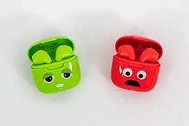 ガチャピン・ムック　「みんなともだちの日」　プラチナムザッカワイヤレスイヤホン