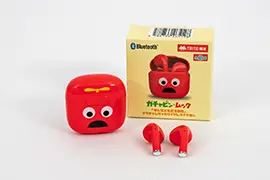 ガチャピン・ムック　「みんなともだちの日」　プラチナムザッカワイヤレスイヤホン