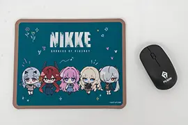 タイトーステーション×勝利の女神：NIKKE -青春Protocol- ワイヤレスマウス＆マウスパッド