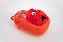 ガチャピン・ムック　「みんなともだちの日」　リップポーチ