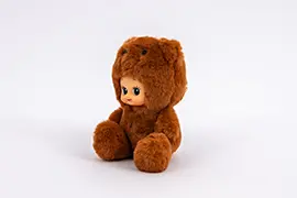 くまコスチュームキューピーぬいぐるみ