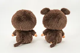 モンチッチLサイズぬいぐるみ(モンメイトVer)2種