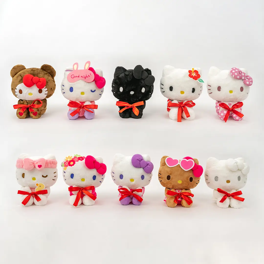 ハローキティ Myハローキティ抱っこポーズドールBIGタイプ1&2