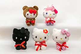 ハローキティ Myハローキティ抱っこポーズドールBIGタイプ1&2