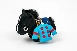 サラブレッドコレクション勝負服付きマスコット