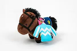 サラブレッドコレクション勝負服付きマスコット