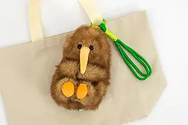 ふあふわべびぃ ぬいぐるみ　カラビナストラップ