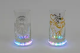 ファイナルファンタジーXIV　LEDコースター＆グラスセット　vol.2　限定ver.
