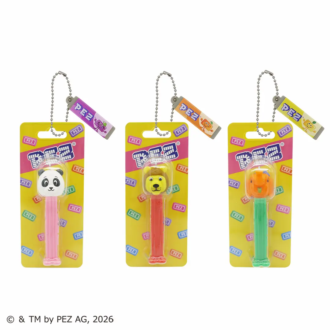 PEZ ミニフィギュアキーチェーン Part1