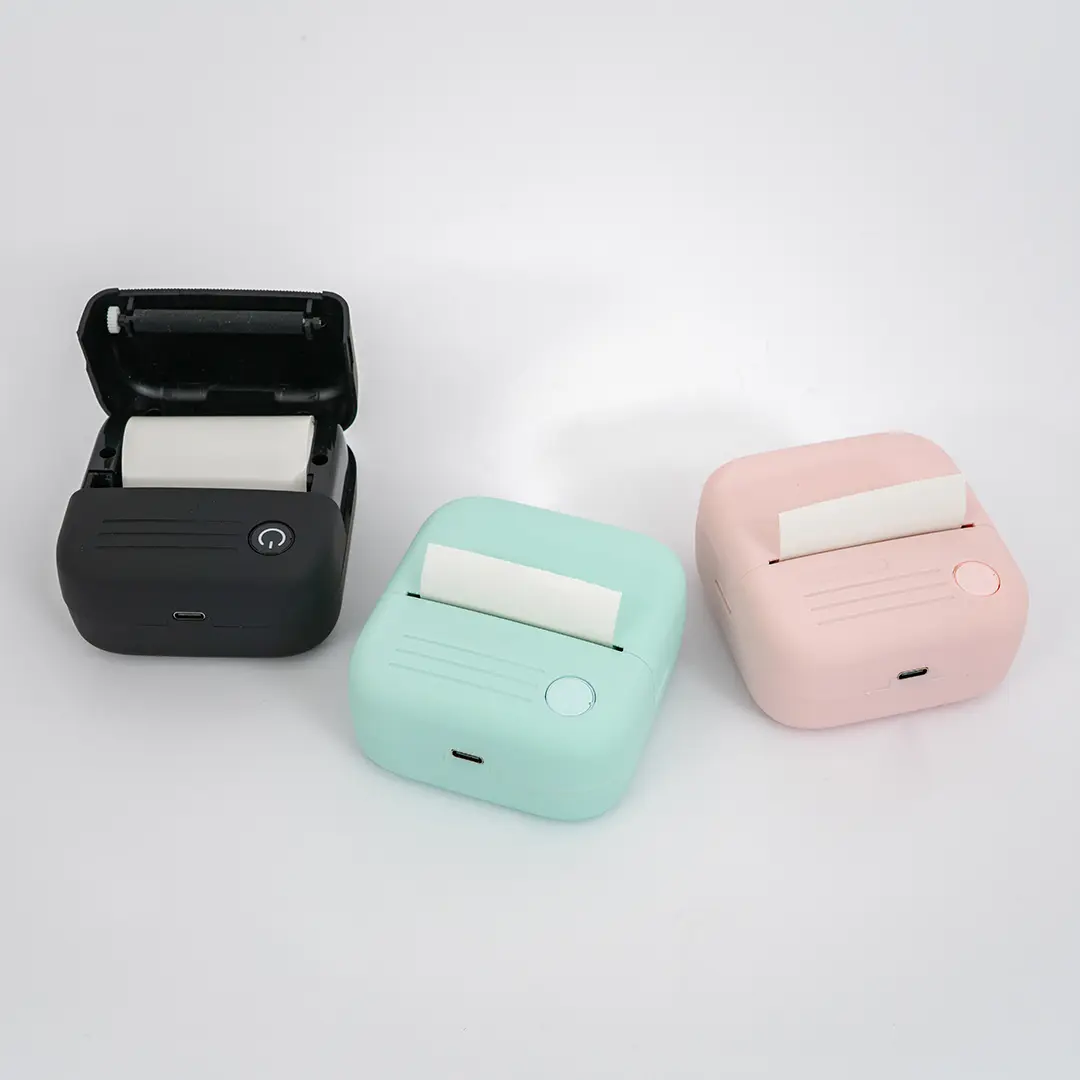 スマートフォン対応ワイヤレス ミニプリンター　Type-T2