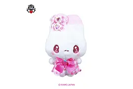 まじかるべりーべりー カラビナ付ぬいぐるみがま口ポーチ