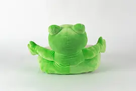 カエルさんのおすわりクッション