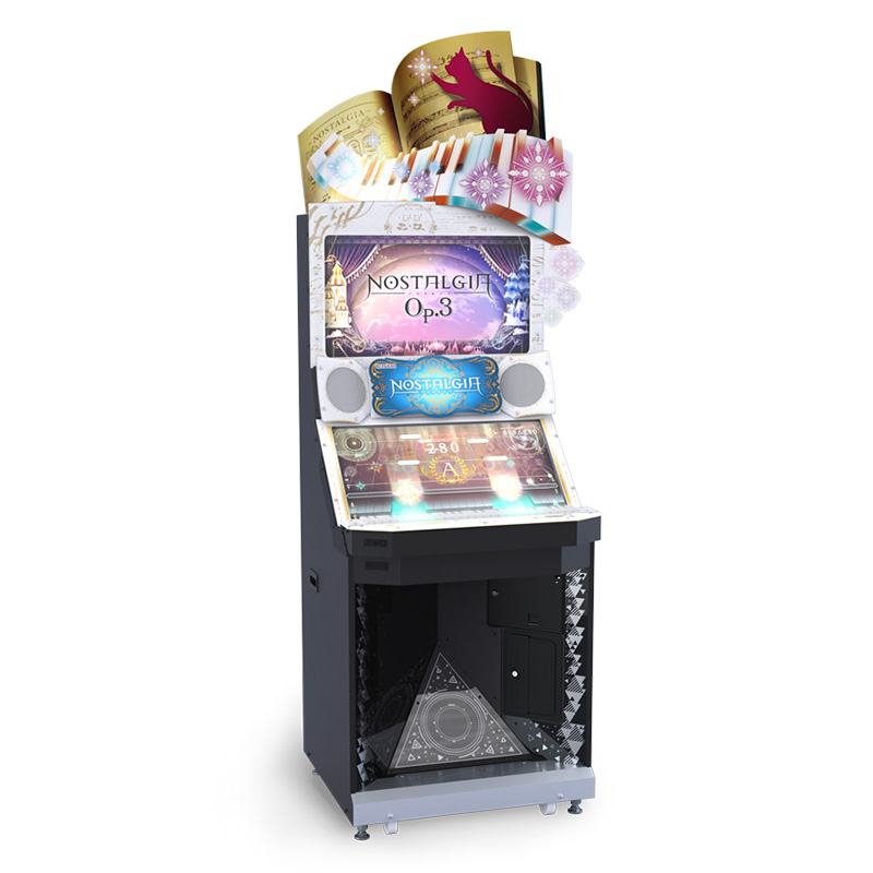 ノスタルジアOp.2 タイトルパネル　KONAMI コナミ　アーケード ノスタルジアOp.2 タイトルパネル KONAMI コナミ アーケード