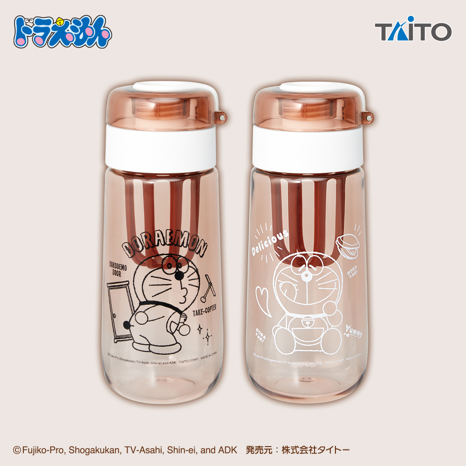 ドラえもん 茶こし付きクリアボトルタイトープライズ詳細