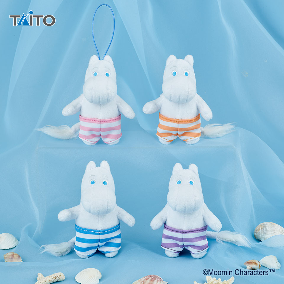 ムーミン ぬいぐるみマスコット 水着ver.タイトープライズ詳細