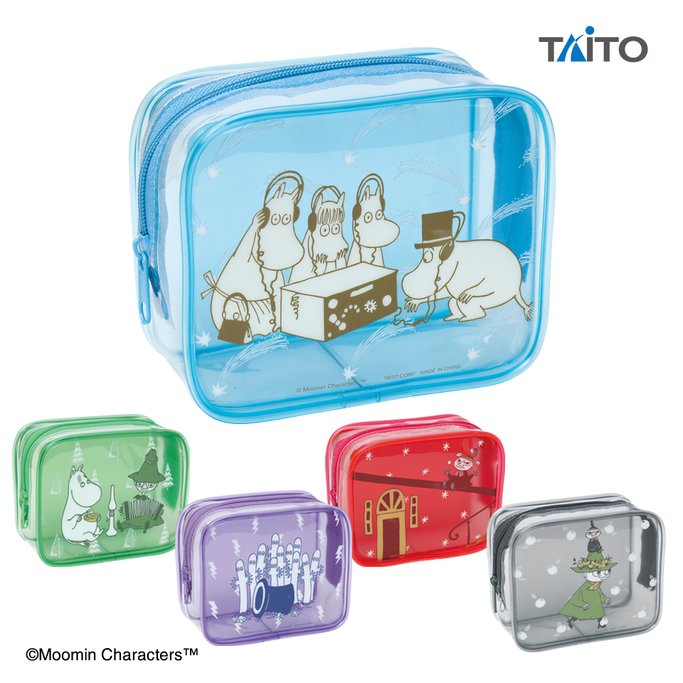 ムーミン ミニクリアポーチタイトープライズ詳細