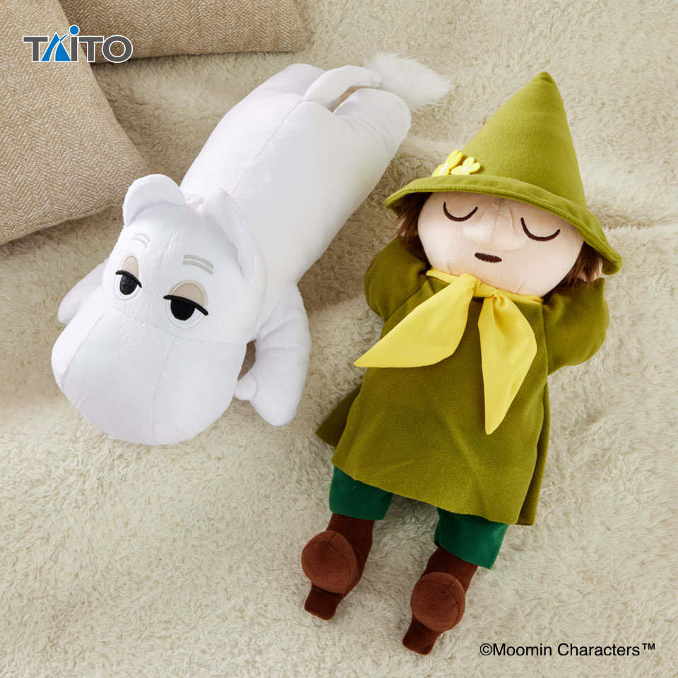 ムーミン　人形　ぬいぐるみ ムーミン SLサイズぬいぐるみ のんびりムーミン＆スナフキンタイトー