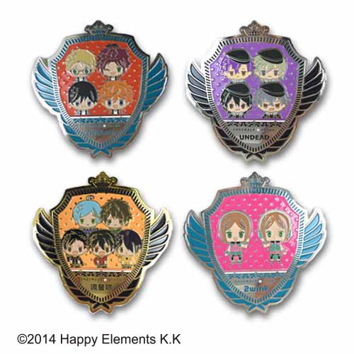 烏は主を選ばない トレーディングメタルバッジBOX 金烏の紋章メタル