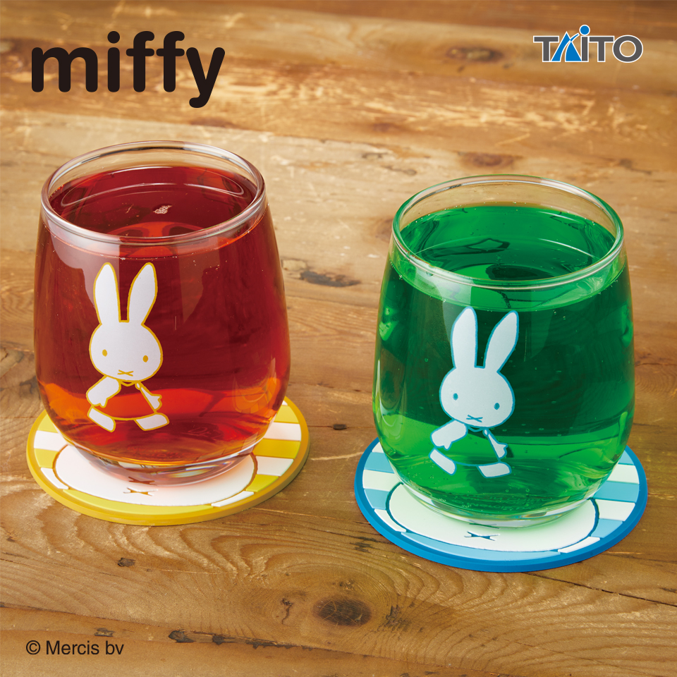 ミッフィー ラバーコースター付きグラスタイトープライズ詳細