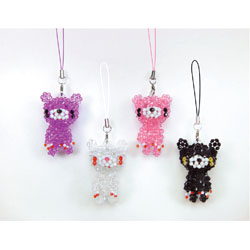 チャックスGP 飾（かざ）グル～ミ～ビーズマスコット（おつまみサイズ