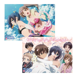 中二病でも恋がしたい！戀 クリアポスター 2種 Amazon.co.jp: 中二病でも恋がしたい! クリアポスター 六花&凸守