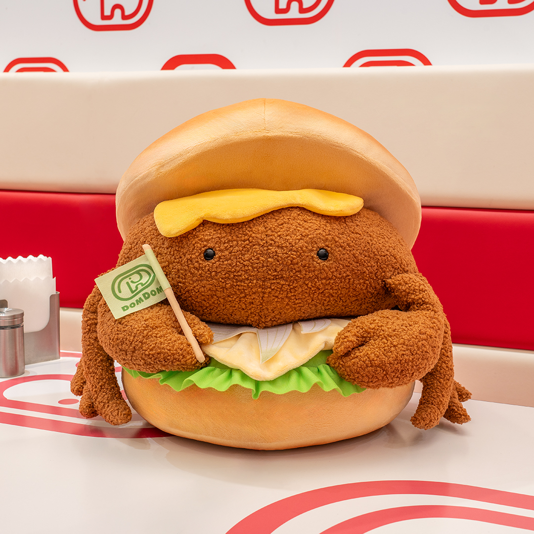 LH賞 ぬいぐるみ 丸ごと!!カニバーガー マイルドカレーソースver.
