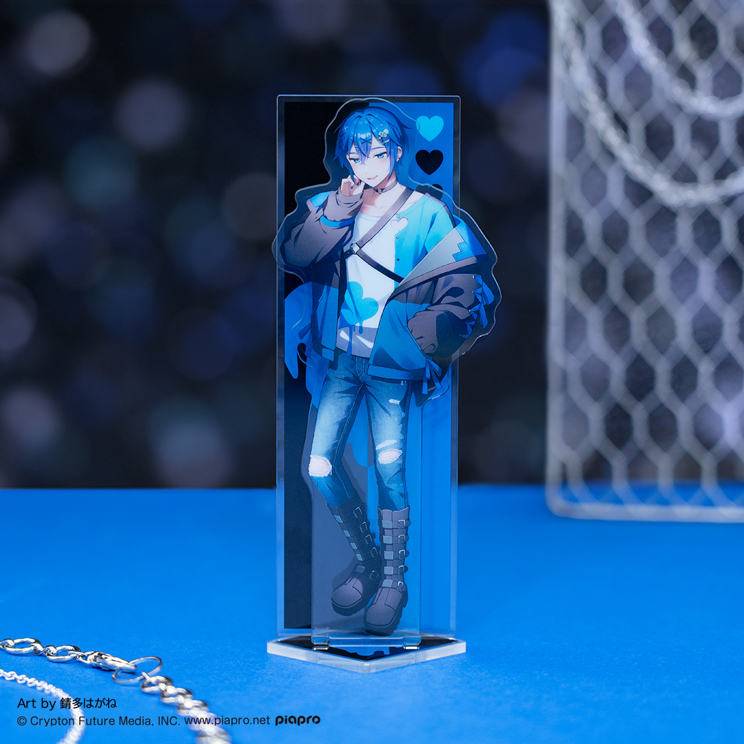 I賞 背景パーツ付きクリアスタンド KAITO