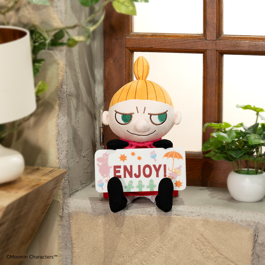 B賞 ウェルカムボード付きリトルミイ ぬいぐるみ