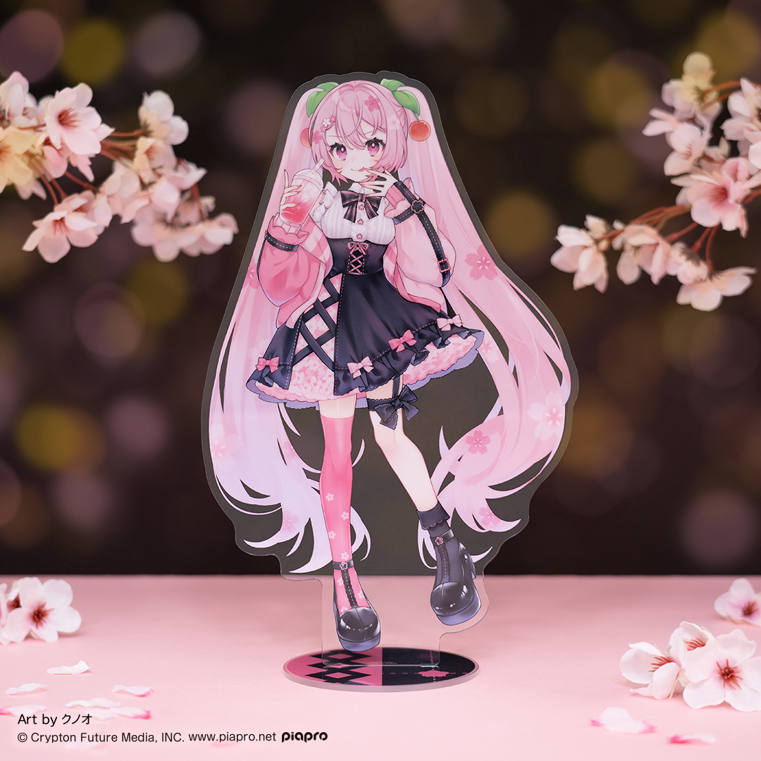 A賞 とってもおおきなクリアスタンド 桜ミク1