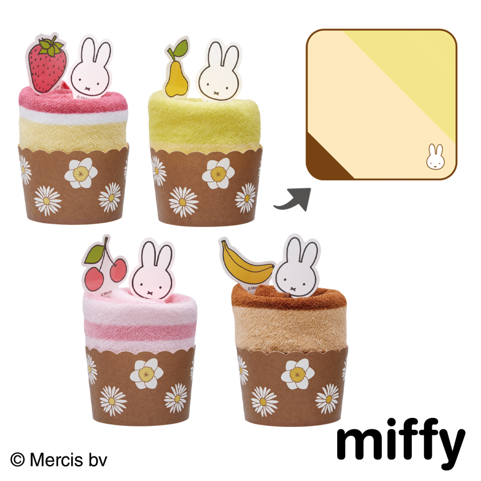 F賞 カップケーキ風ハンドタオル(全4種)