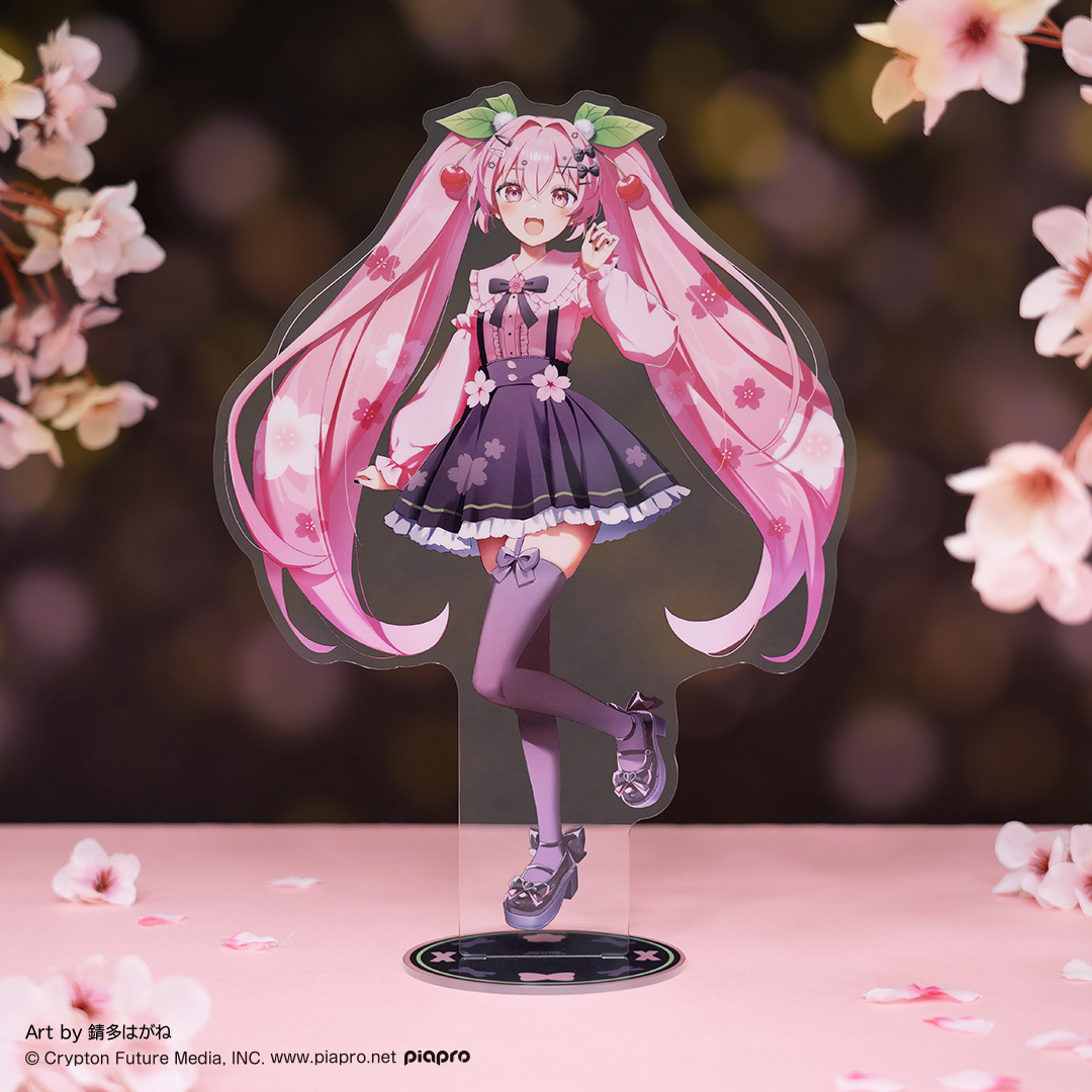 B賞 とってもおおきなクリアスタンド 桜ミク2
