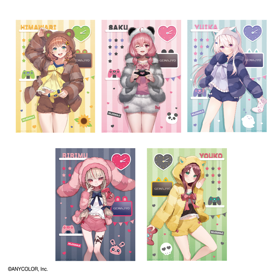 描き下ろしポスター賞 描き下ろしポスター賞(全5種)