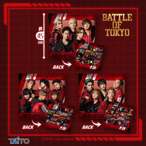 BATTLE OF TOKYO リバーシブルスクエアクッション ~ROWDY SHOGUN~