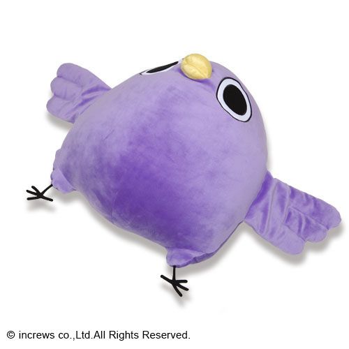 めんトリ 特大サイズ あおむけやわらかもっち~りぬいぐるみ