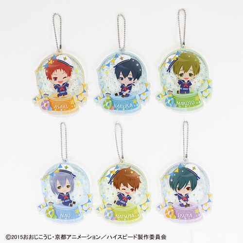 映画 ハイ☆スピード!-Free! Starting Days- ラメ入りアクリルチャーム