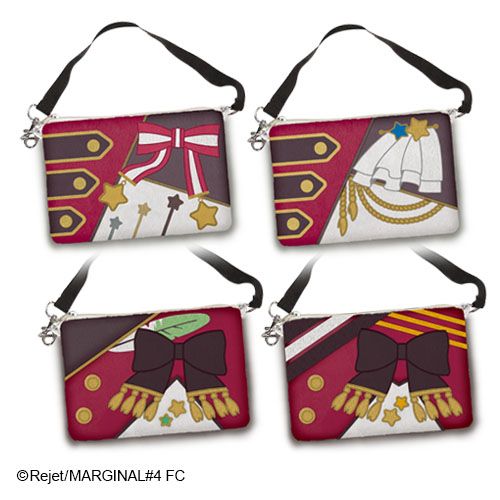 MARGINAL#4 KISSから創造るBig Bang 刺繍クラッチバッグ