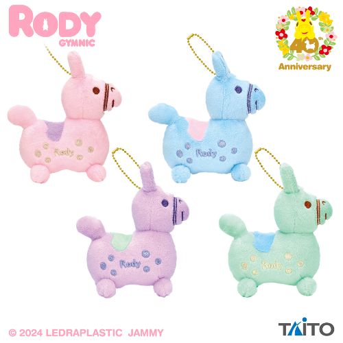 RODY マスコットキーホルダー パステルカラーver.
